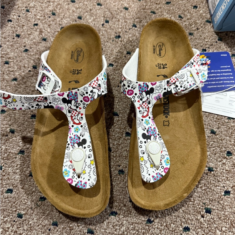 Birkenstock Gizeh Minnie Mouse Sandals